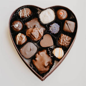 Custom Printed OEM Valentine’s Day Chocolate Heart Box with Your Logo