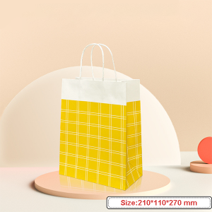 White Brown Kraft Gift Paper Bags China Factory Craft Shopping Paper Bag with Your Own Logo