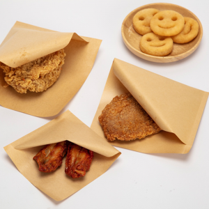 New Arrival China China Biodegradable Custom Printed Flat Bottom Front Kraft Paper Food Sandwich Packaging Bag