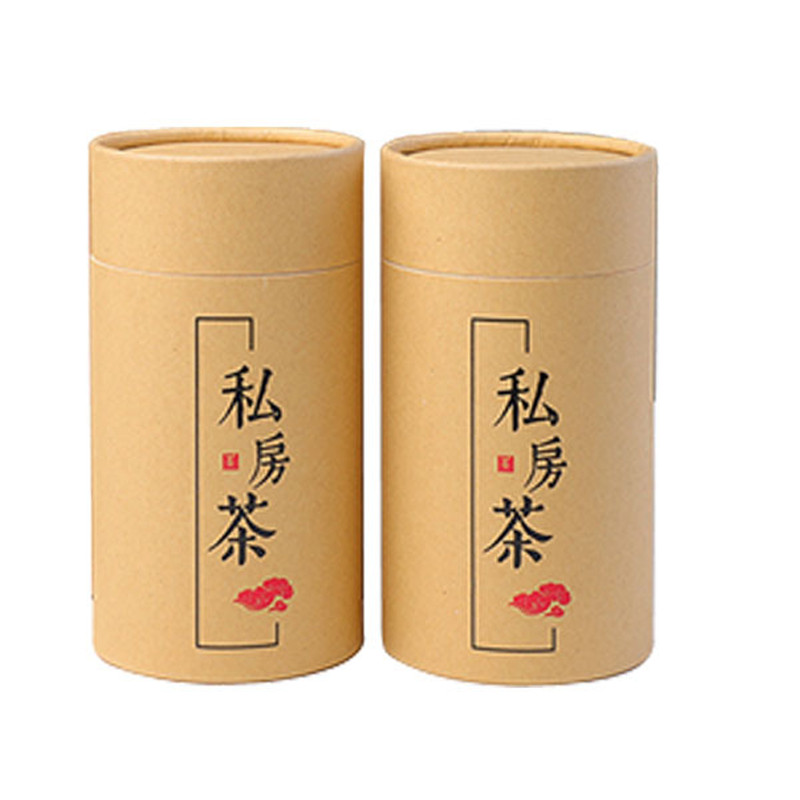 Manufacturer for Packaging Tube Cardboard - Guangzhou Kraft paper round cardboard tea paper can customized cylinder paper tube boxes manufacturers for packaging – Spring Package