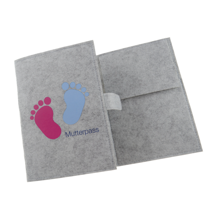 embroidered German maternity pass cover  felt mutterpass cover mother passport holder for maternity