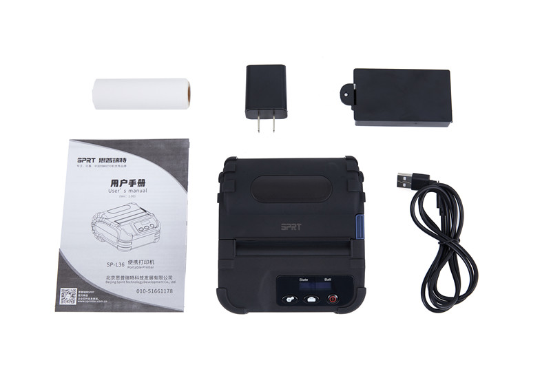 80mm mobile printer SP-L36 support Wifi