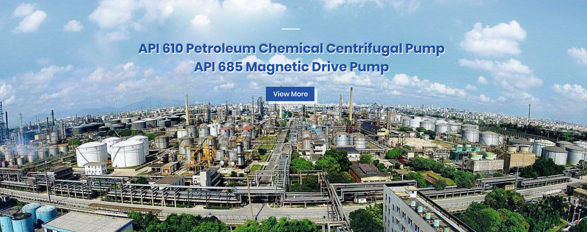 API 610 Petroleum Chemical Centrifugal Pump API 685 Magnetic Drive Pump