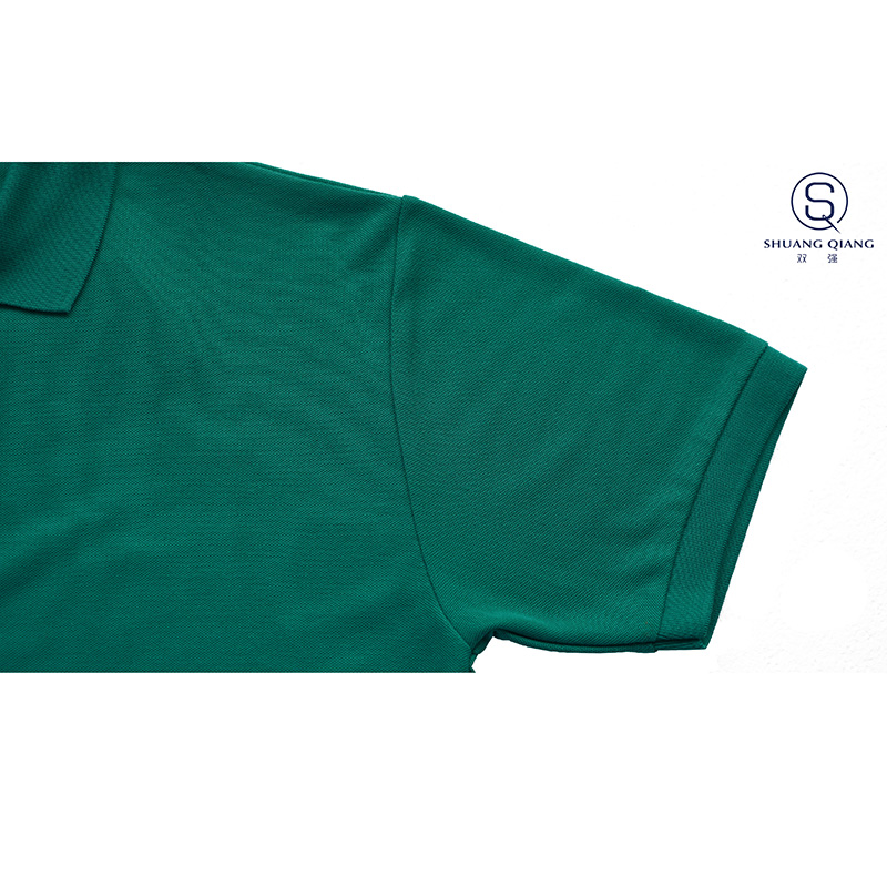 Custom knitted shorts sleeve cvc 60%cotton/40%polyester sports yarn dyed splice mix colors pique polo shirt