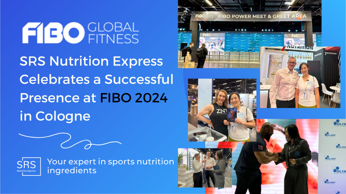 SRS Nutrition Express celebra una presencia exitosa en FIBO 2024 en Colonia