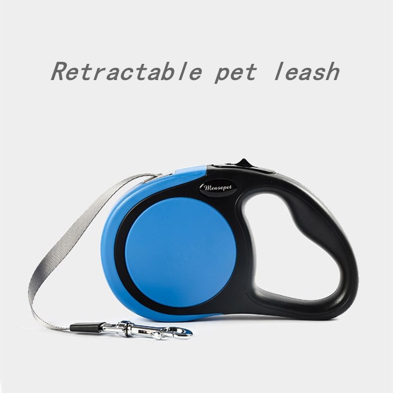 Best quality Pet Tractor - Retractable pet leash is comfortable and durable, dog automatic retractor, flat rope leash – Sansan