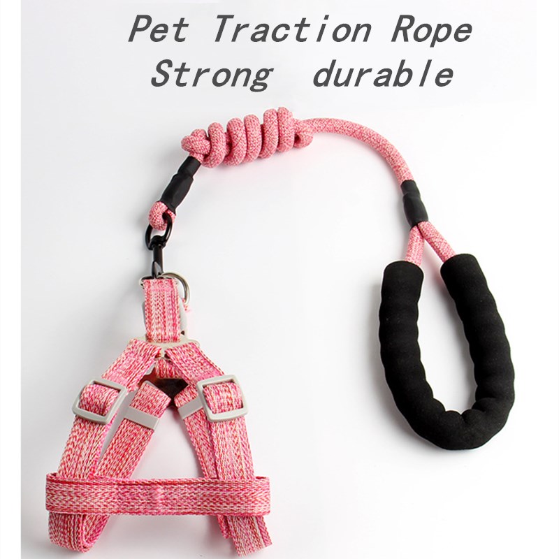 2020 Good Quality Breathable Foldable Pet Bag - Pet Traction Rope Dog Chest Retraction Small and Medium-sized Dog Rope Chest Retraction – Sansan