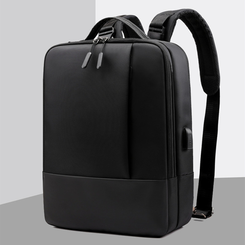 Hot sale Leather Laptop Bag - Slim laptop backpack business work bag with USB charging port computer backpack fits 13.3 inch laptop – Sansan
