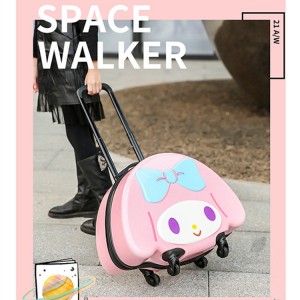 Novel and fashionable universal wheel student suitcase children trolley case hard shell suitcase