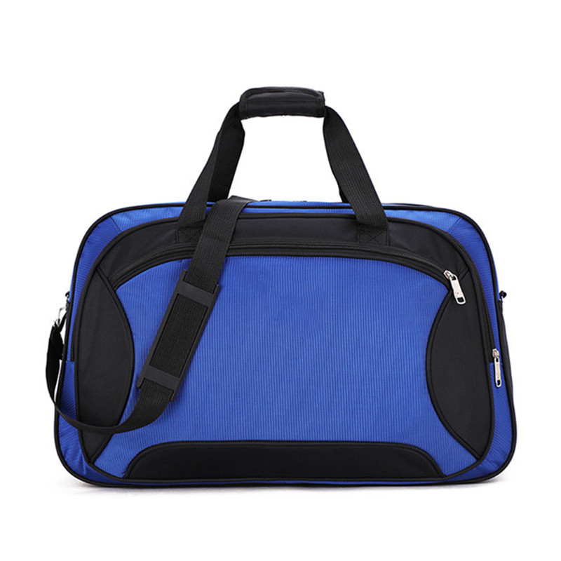High definition Childrens Trolley Luggage - Large capacity handbag travel travel light luggage bag rod fixed belt sports travel bag – Sansan