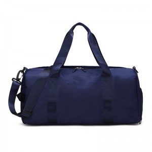 Leisure bag with independent shoe position dry and wet separation travel bag sports gym bag diagonal hand travel bag