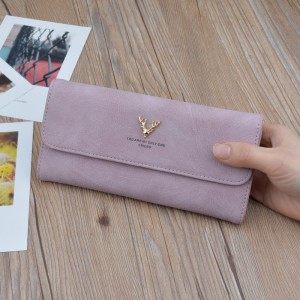 Fashion style mobile wallet multi-card women wallet waterproof PU adult wallet
