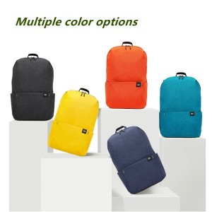 Fashionable and novel backpack simple waterproof small backpack outdoor student travel bag