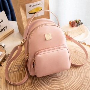 New products casual women’s mini backpack wallet small leather messenger bag shoulder bag handbag