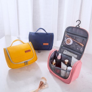 Good quality Chinese fashion modern leather lady lady one-shoulder shopping tote bag cosmetic storage storage bathroom toilet bag