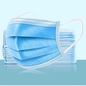 Spot disposable mask adult three-layer anti-dust non-woven fabric plus melt blown cloth protective daily civilian grade breathable