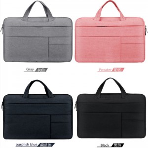 Simple and lightweight multi-purpose notebook computer protective cover handbag business office handbag