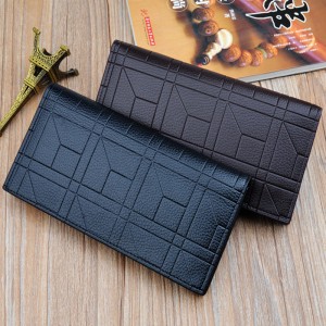 Fashion pattern new style men’s wallet casual multi-card student wallet long adult wallet