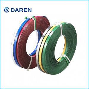 Manufacturer for Stainless Steel Pvc Coated Bands - SSP stainless steeel polyester/Epoxy coated band-SSP series – Daren