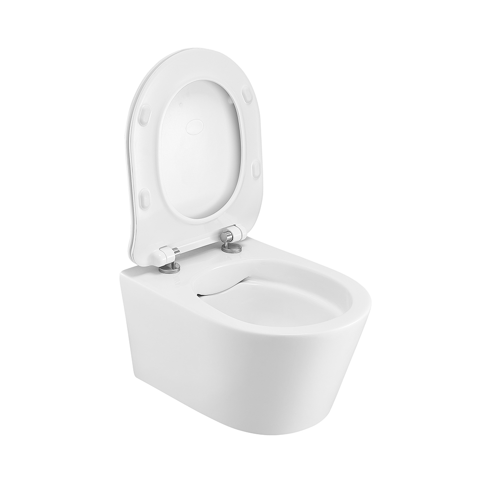 Cheap price Toilet Brush Holders - SSWW RIM FREE WALL-HUNG TOILET /CERAMIC TOILET CT2070 – SSWW