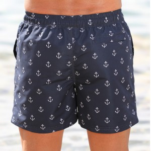 Stamgon quick dry drawstring board shorts Mens custom printed beach shorts with pockets