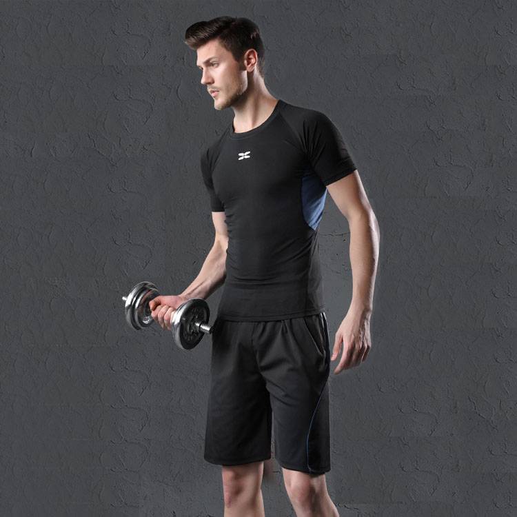 Wholesale 5pcs Men's Workout Clothes Outfit Fitness Apparel Gym Outdoor  Running Compression Pants Shirt Top Long Sleeve Jacket Manufacture and  Factory