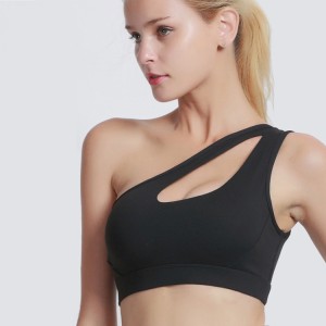 Women’s Removable Padded Strappy Sports Bra Yoga Tops Activewear for Women