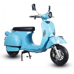 Lithium baterry power retro electric scooter vespa with CE certificate