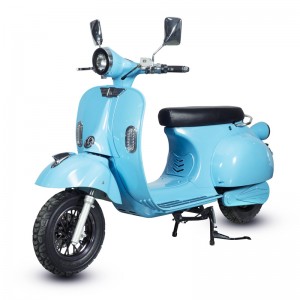 Lithium baterry power retro electric scooter vespa with CE certificate