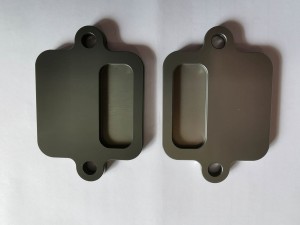 CNC machining aluminum plate for auto accessories