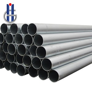 Galvanized round steel tube