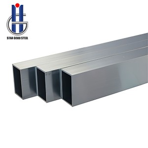 Stainless steel rectangular tube