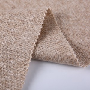 Rayon polyester nylon khaki loose knitted poly rayon hacci hachi fabric