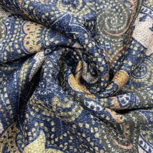 Venda a l'engròs personalitzada hacci tèxtil colorit peces de vestir preu de teixit de punt
