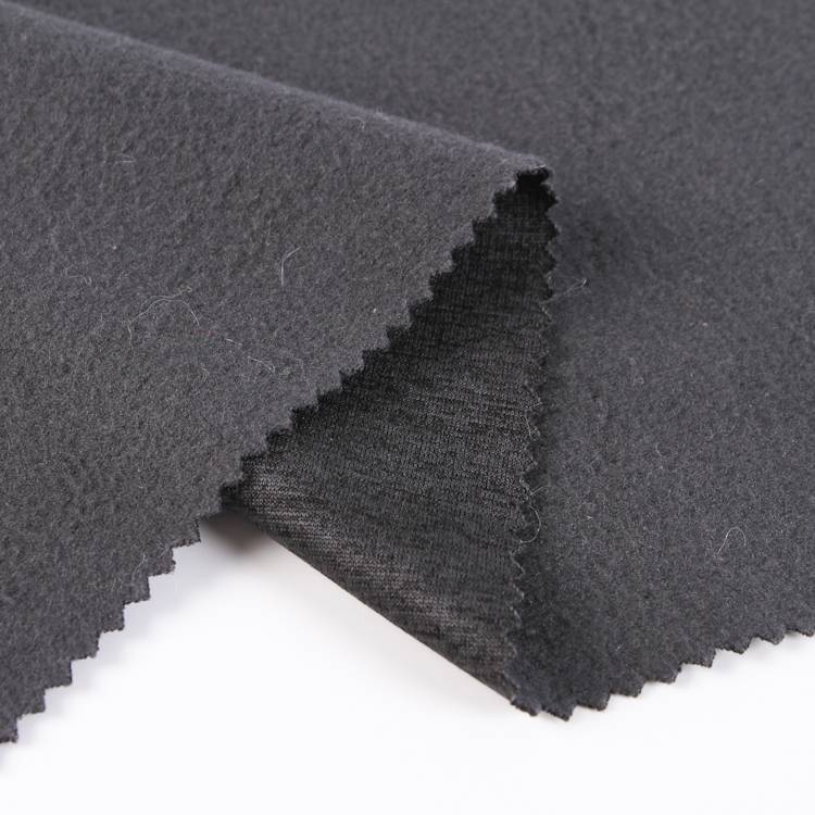 100% polyester breien kationyske PK fleece stof