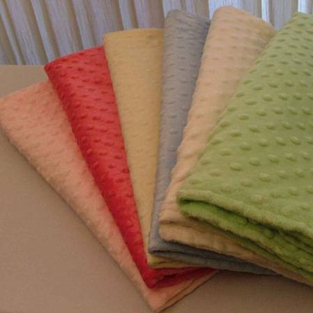 Super soft short plush foam fabric for clothing and home textile