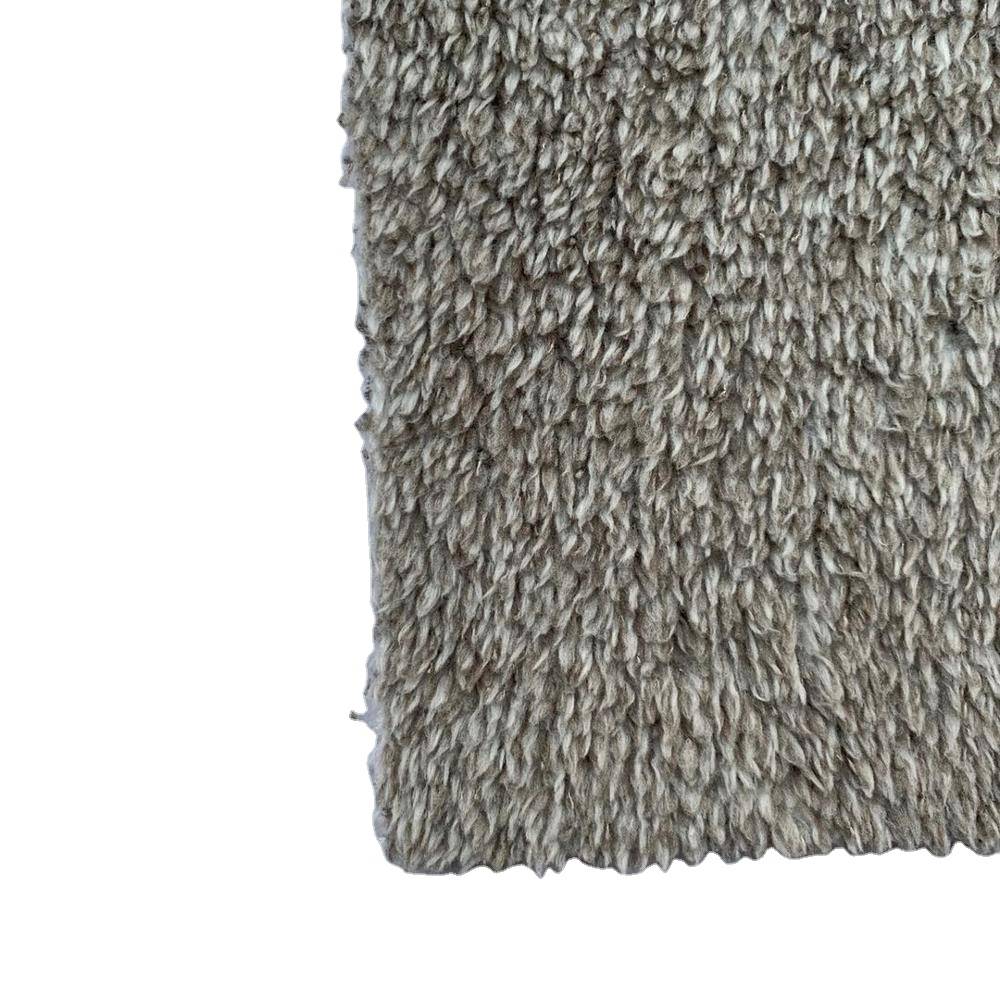 100 polyester sherpa fleece tyg för kappa barn sherpa jacka Vinterplagg