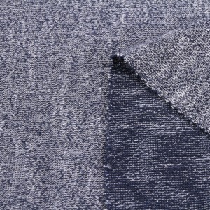 Tessuto in spugna francese di rayon di poliestere erica lavorato a maglia TR leggero e di vendita calda
