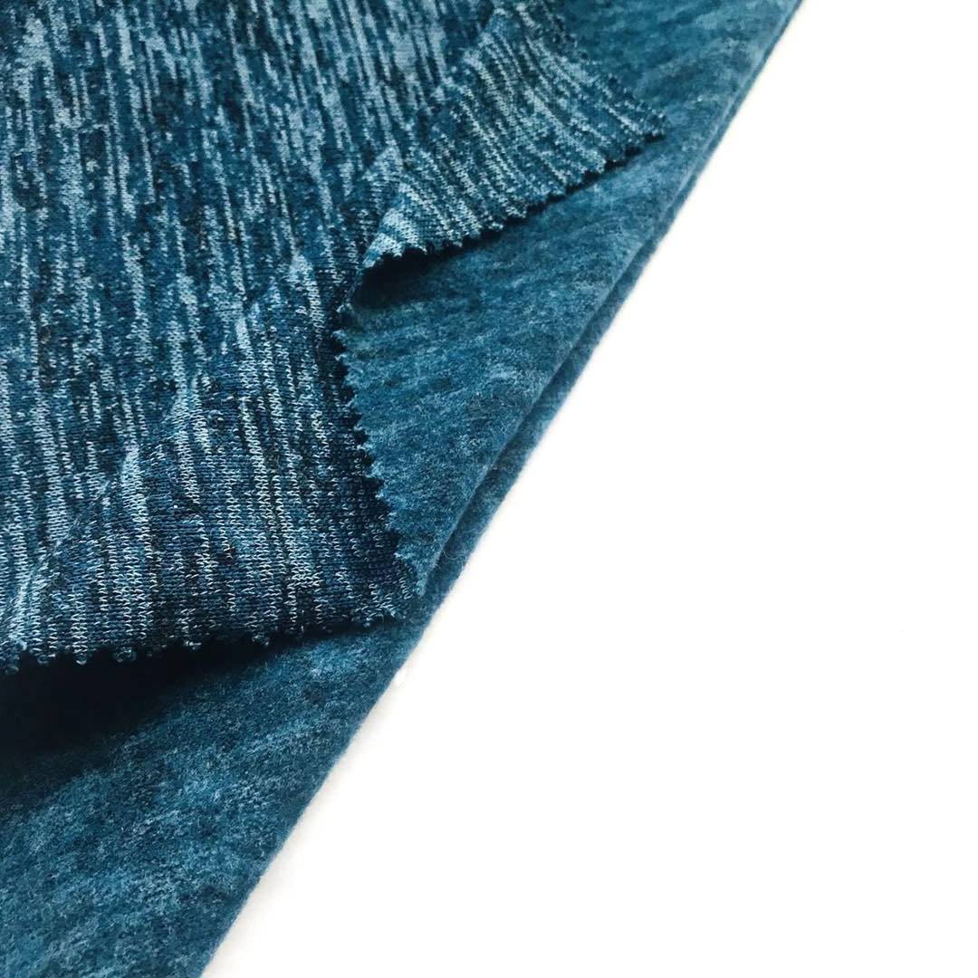 Veleprodajna kationska brušena Hacci flis tkanina za odjeću