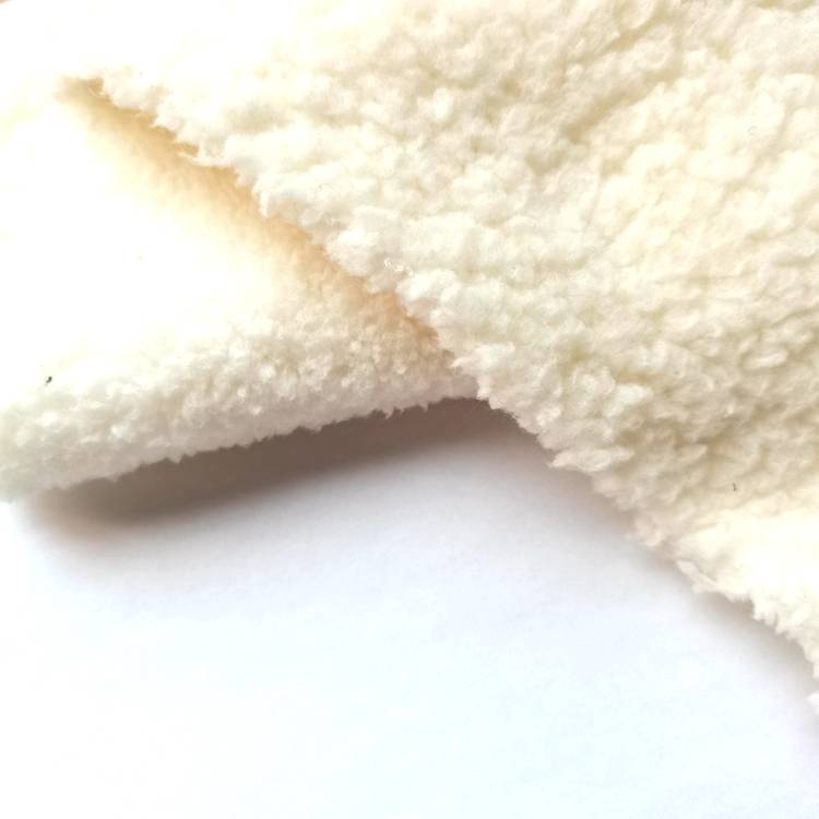 Tela polar de algodón térmica suave blanca de poliéster 2020 Navidad 100 para mantas de bebé
