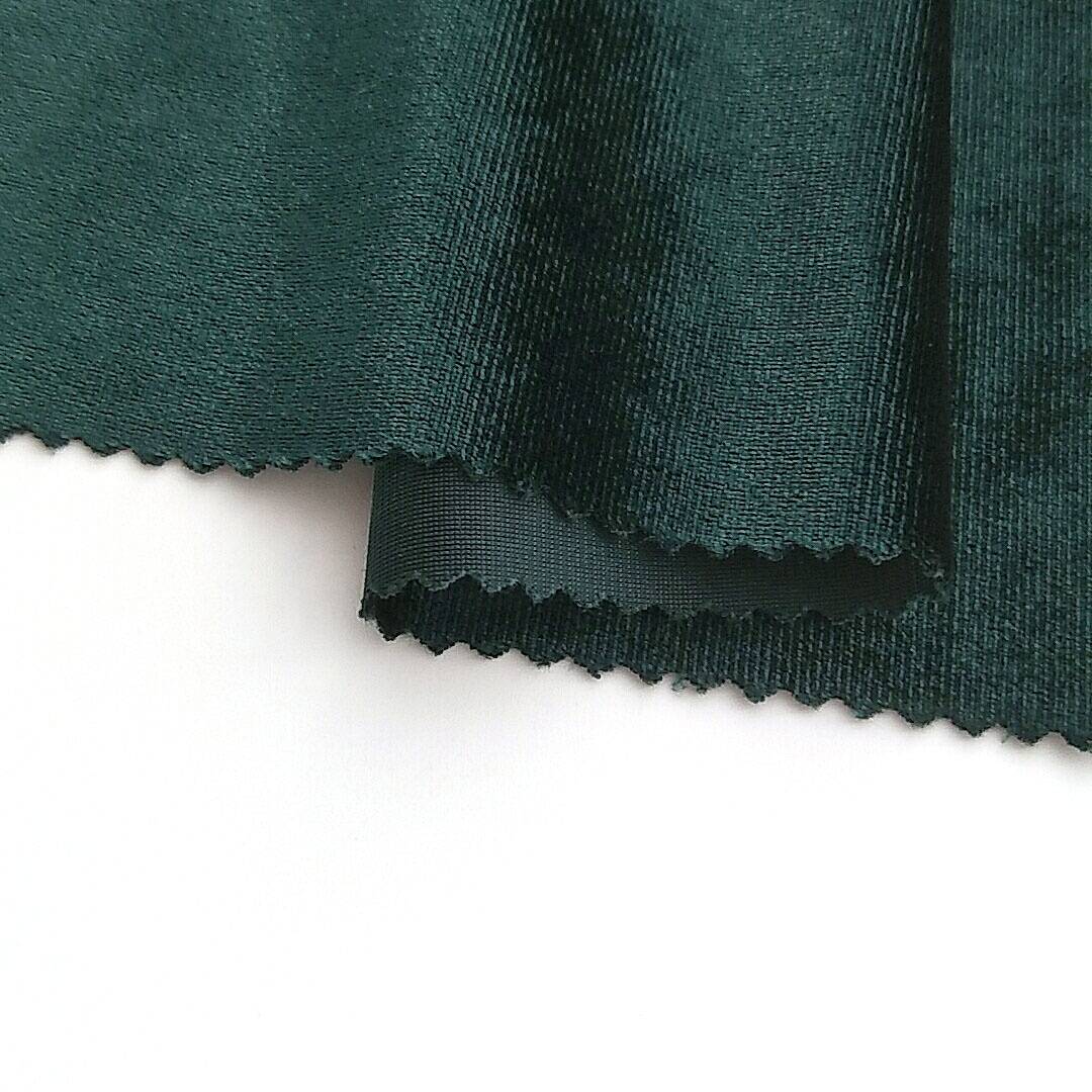 95% polyester 5% spandex superzachte fleecestof voor kleding