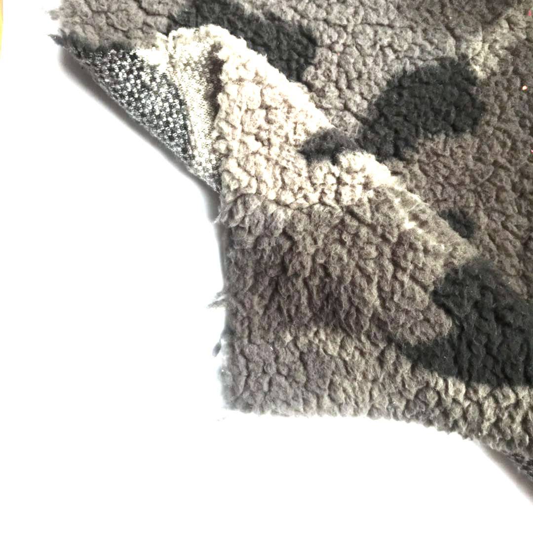 Kupisa kutengesa 100% polyester Yakadhindwa Sherpa Fabric