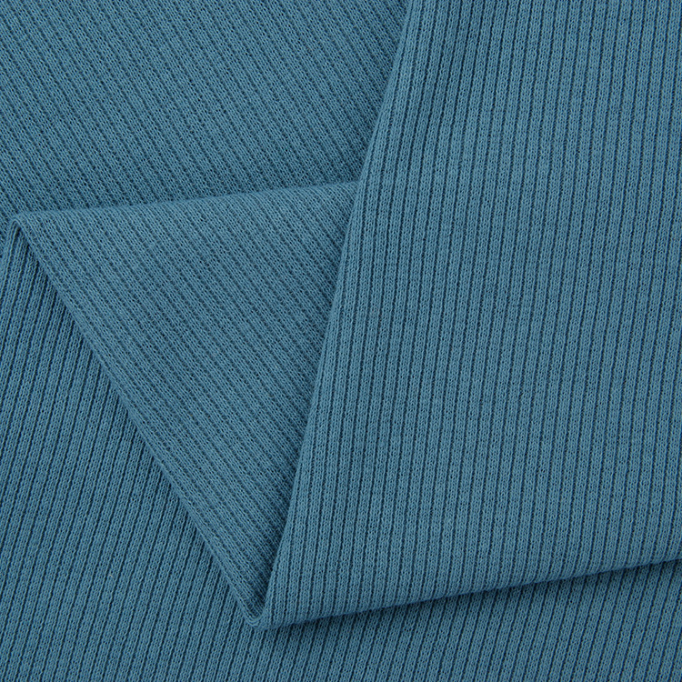 Factory directly supply Rib Knit - Hot Sales Cotton spandex 2*2 Rib cuff knit cotton rib fabric – Starke