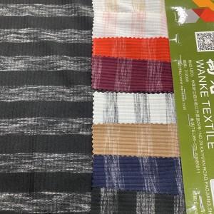 Фабрика во Кина евтина цена за плетење ребро ткаенина за полите на манжетната јака
