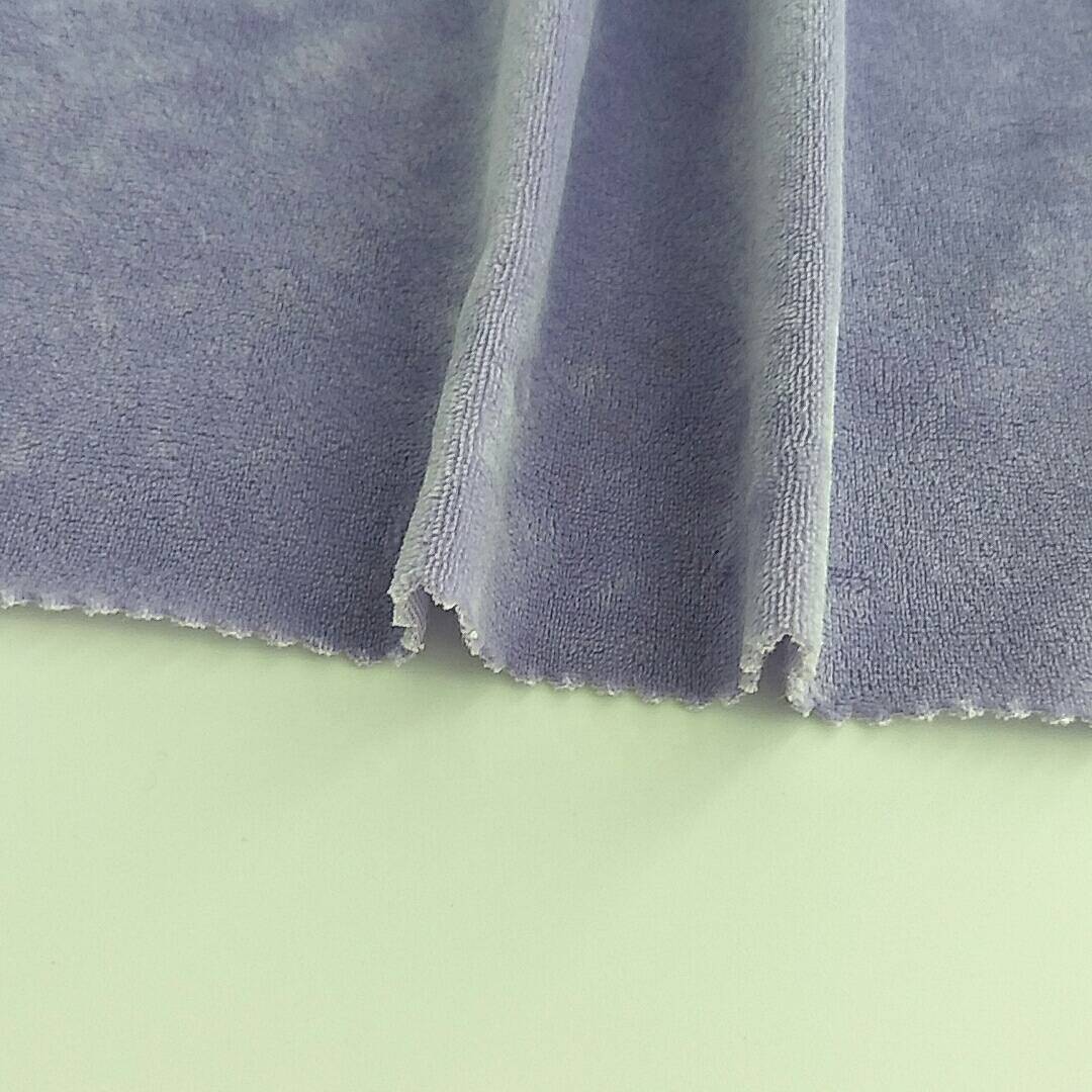 High quality polyester crystal super soft shell micro fleece fabric
