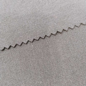 ថ្នាំជ្រលក់ដុំរឹង RT Rayon Polyester Ponte Roma Activewear Fabrics ក្រណាត់ប៉ាក់សម្លៀកបំពាក់