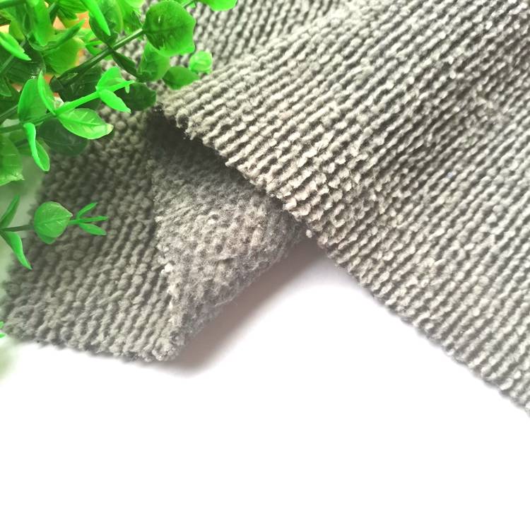 groothandel 100 polyester kationiese brei polyester sherpa fleece stof vir klere