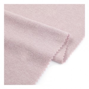 Mahumok nga Kamot nga Gibati nga Jersey Knit Fabric Solid Rayon Polyester Stretch Fabric para sa mga Kamiseta