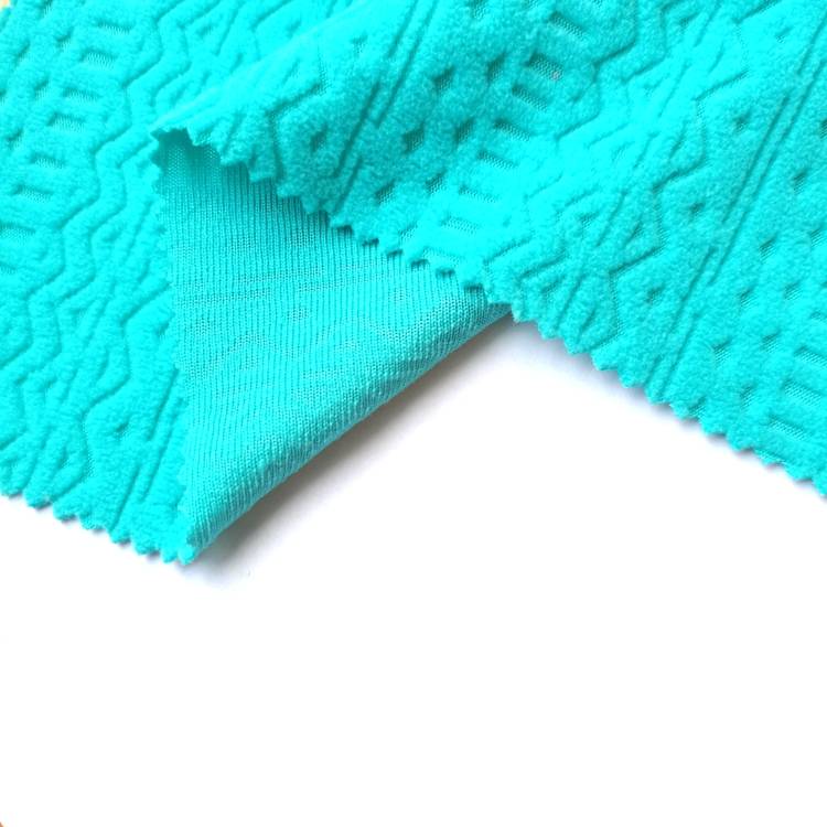 Neues Design, maßgeschneiderte Farben aus 100 Polyester-Strickstoff aus Polarfleece im Jacquard-Stil zu verkaufen