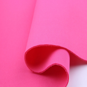 Tissu de plongée tricoté chaud 60% coton 40% polyester, bonne élasticité